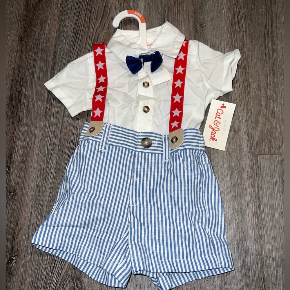 Brand New Cat & Jack suspender set